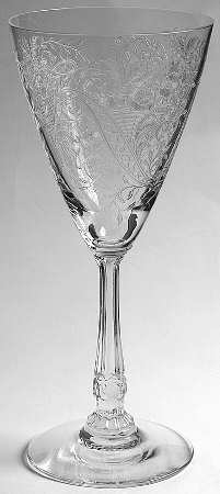 Titania Clear (Stem 3389) by Heisey