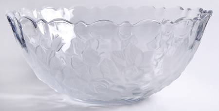 Rose Pearls 12" Round Bowl