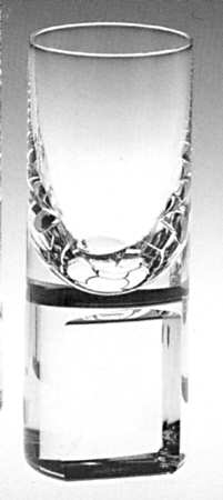 Straight Glass Collection 3 Oz Flat Tumbler