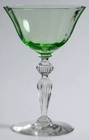 X101 Green (Pistachio) Champagne/Tall Sherbet