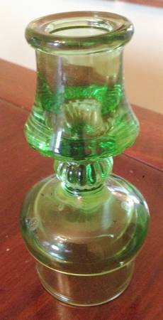Mercury Green Candlestick Insert