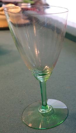 Frontenac Green (Green Stem) by Heisey