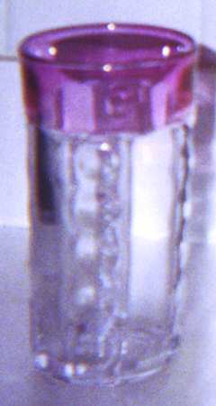 Old Sandwich Cranberry Flash Flat Tumbler
