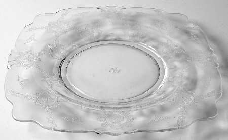 Ambassador-Clear Luncheon Plate