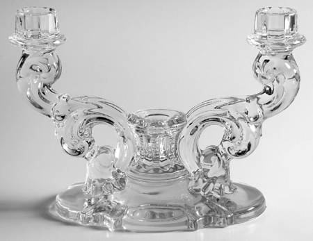Baroque (Line 1513) 3 Light Candlestick