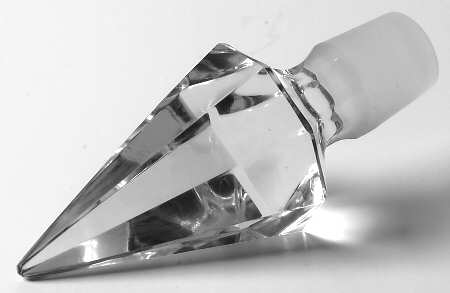 Prism Band Clear Stopper for Decanter