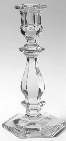 Old Williamsburg 2 Clear 8" Single Light Candlestick
