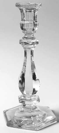 Old Williamsburg 2 Clear 10" Tall Single Light Candlestick