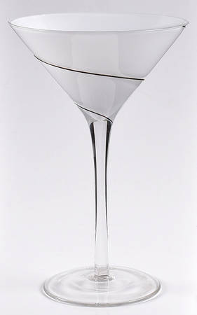 Blacktie Martini Glass