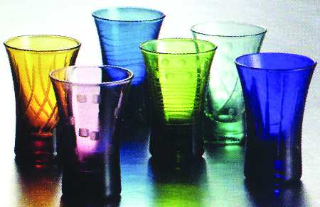Soho (Lines, Waves, Dots) Shot Glass