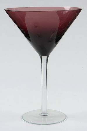 Soho (Lines, Waves, Dots) Martini Glass