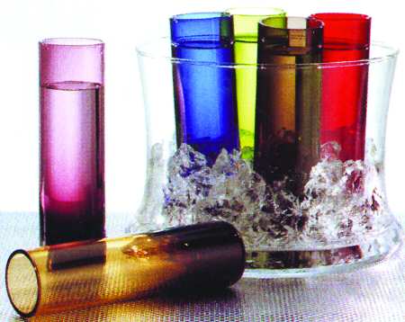 Chelsea (Smooth Stem) Vodka Chiller Set