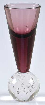 Chelsea (Bubbles in Base) Amethyst Cordial