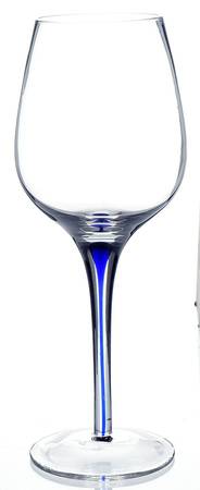 Teardrop Blue Red Wine