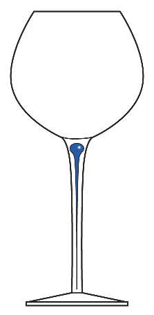 Teardrop Blue