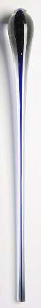 Teardrop Blue Martini Pitcher Stirrer