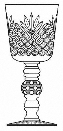 3404-6 Water Goblet