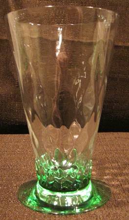 Optic Tooth Green (Moongleam) 12 Oz Footed Tumbler
