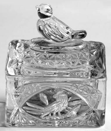 Byrdes Collection Blue Small Trunk Box & Lid