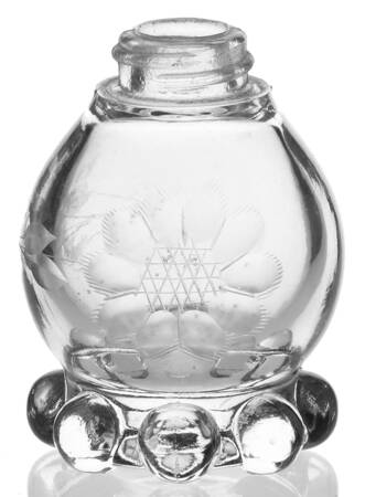 Cornflower (Candlewick) Footed Shaker No Metal Lid