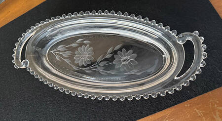 Cornflower (Candlewick) 13" Oval  Celery