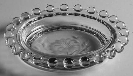 Cornflower (Candlewick) 6" Round Ashtray