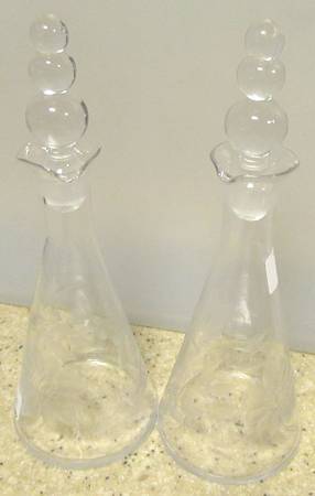 Cornflower (Candlewick) (1) Oil/Vinegar Cruet & Stopper