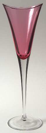 Desire Red Fluted Champagne