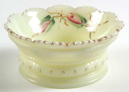 Ring Band Custard Floral Small Fruit Dessert Bowl