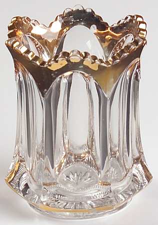 Colonial Clear (Stem 300, Gold Trim) Open Spooner