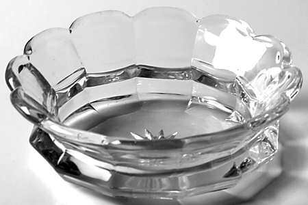 Convex Circle 4" Nappy