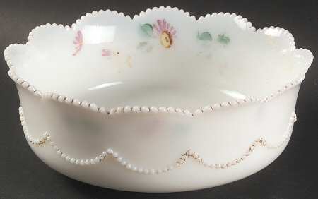 Beaded Swag Dec #2 8" Berry Bowl