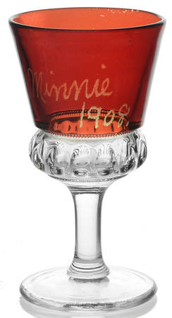Punty Band Ruby Flash by Heisey