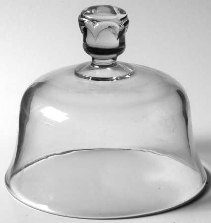 Colonial Cupped Scallop Lid for Round Butter Dish