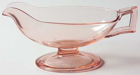 Yeoman Pink Flamingo (Stem 1184, No Optic) French Dressing Boat