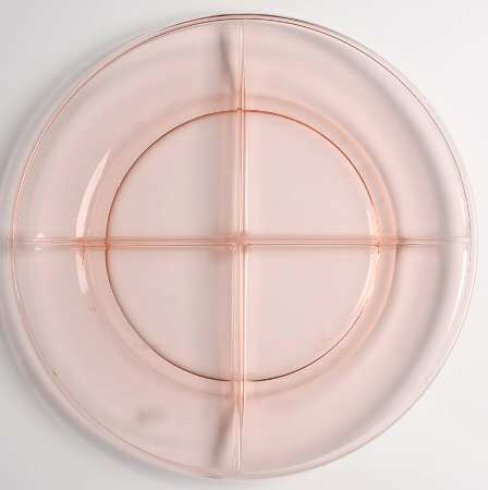 Yeoman Pink Flamingo (Stem 1184, No Optic) 4-Section Divided Plate