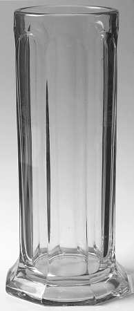 Colonial Panel Clear Straw Jar No Lid