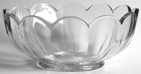 Colonial Panel Clear 8" Round Bowl