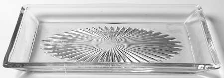 Yeoman Clear (Line 1184, No Optic) 8" Wafer Tray