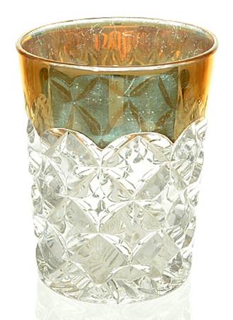 Pillows (Gold Trim) 8 Oz Flat Tumbler