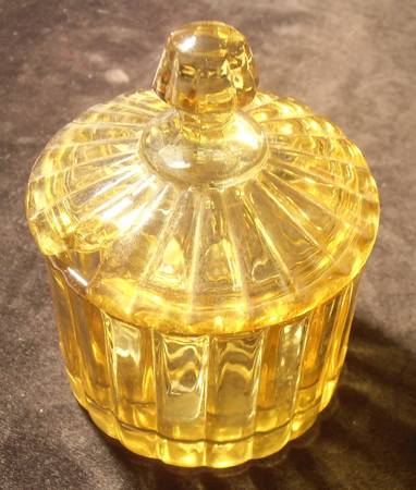 Coarse Rib Marigold Flash Mustard & Lid