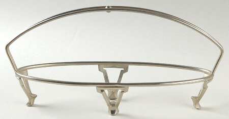 Coarse Rib Marigold Flash Metal Holder-Olive Dish