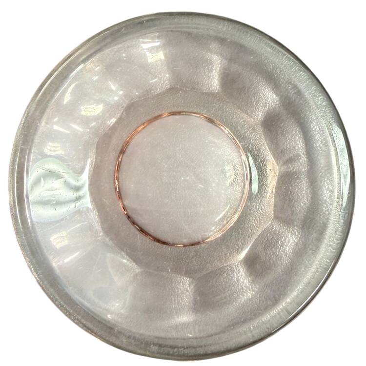 Medium Flat Panel Pink (Stem #353) Ashtray