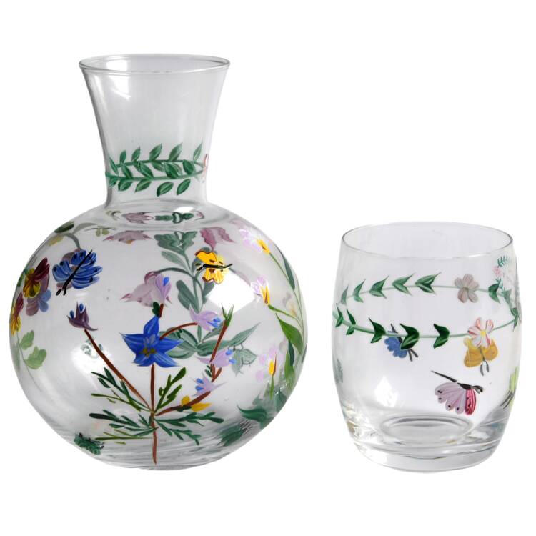 Botanical (2 Piece) Nite Set (Carafe & Tumbler)