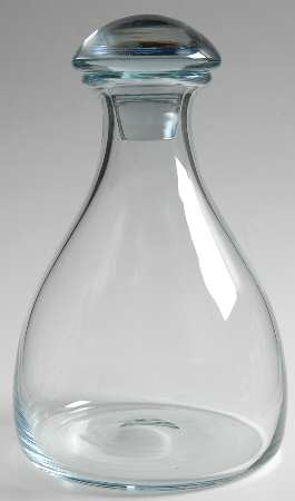Danish Inn Ice Blue Decanter & Stopper