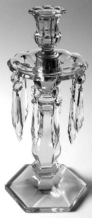 Old Williamsburg Candlelabras & Epergne Candelabra (9"Base,Socket,Bobeche & 10 Prisms)
