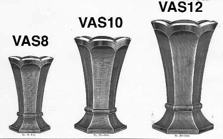 391 8" Flower Vase