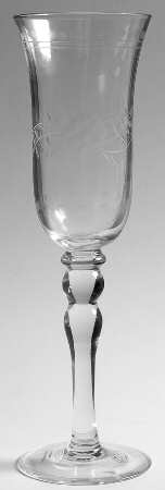 Cut Luster Fluted Champagne