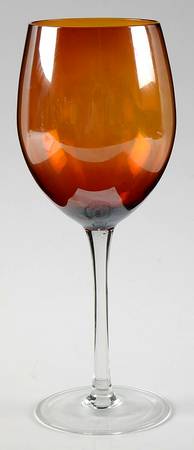 Tuscana Amber White Wine Glass