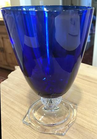 Carcassone Cobalt Cobalt Bowl (No Optic) by Heisey
